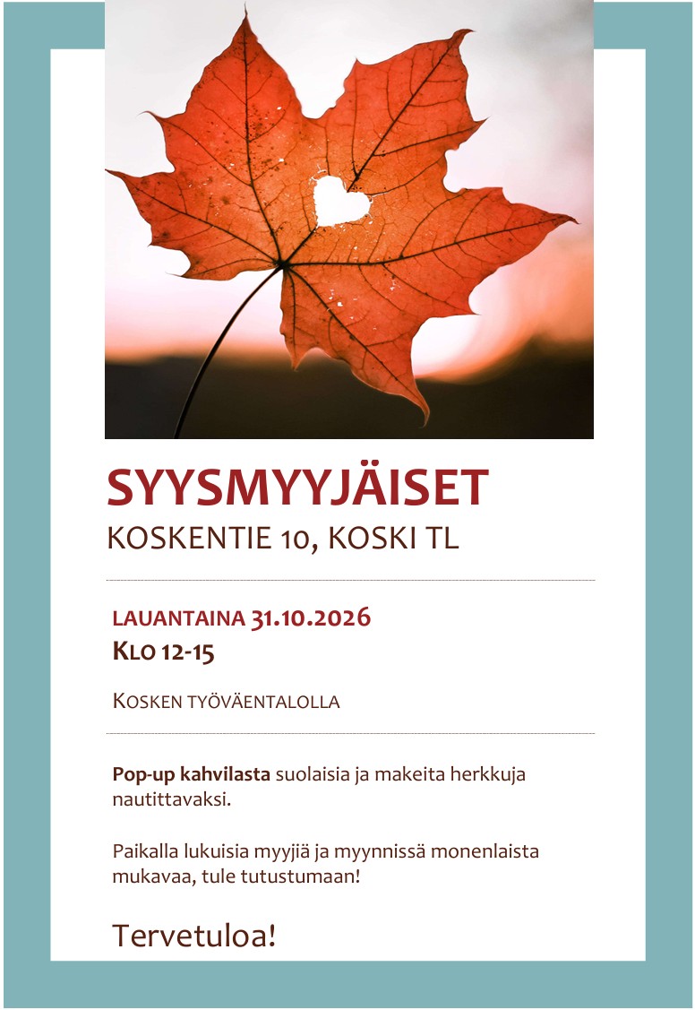 Syysmyyjäiset